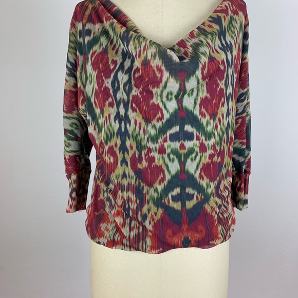 Anthropologie Weston Wear Semi Sheer Blouse - Picture 4 of 7